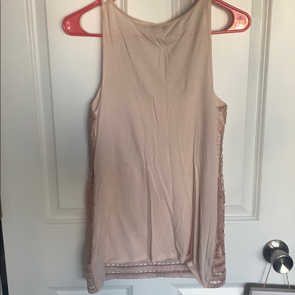 Express pink sparkly tank top - Picture 3 of 3